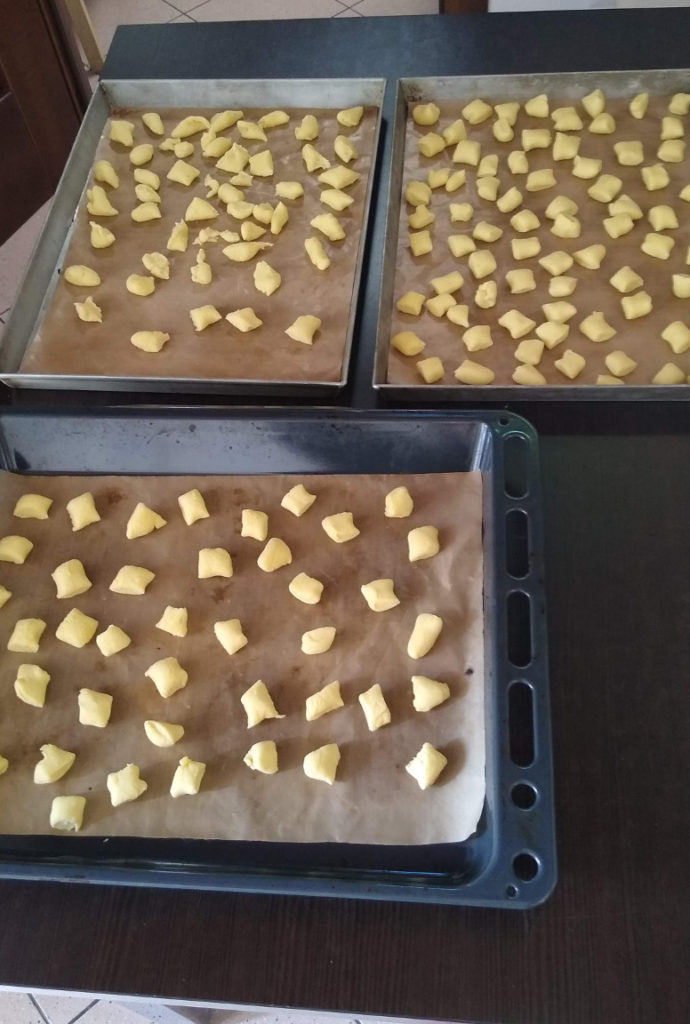 teglie di gnocchi